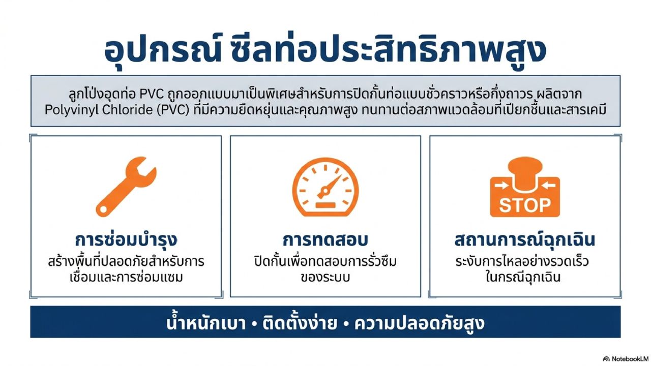 อุปกรณ์ซีลท่อ