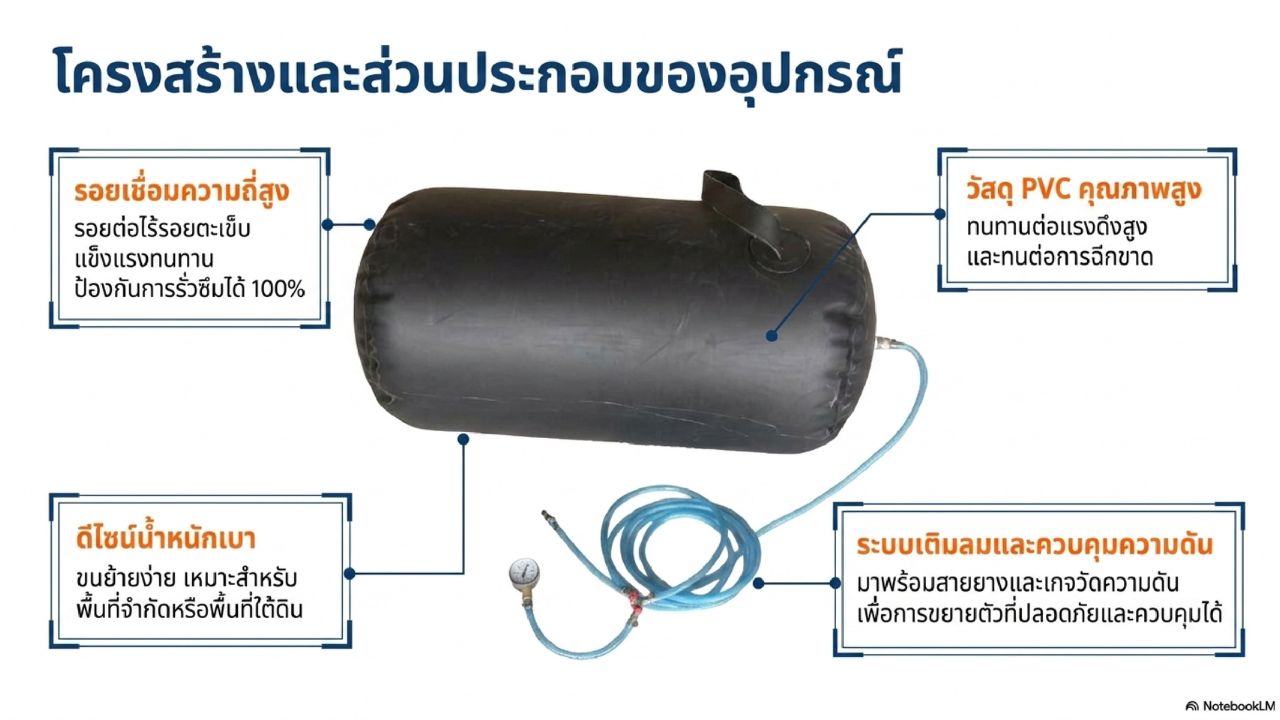 โครงสร้างและส่วนประกอบของอุปกรณ์