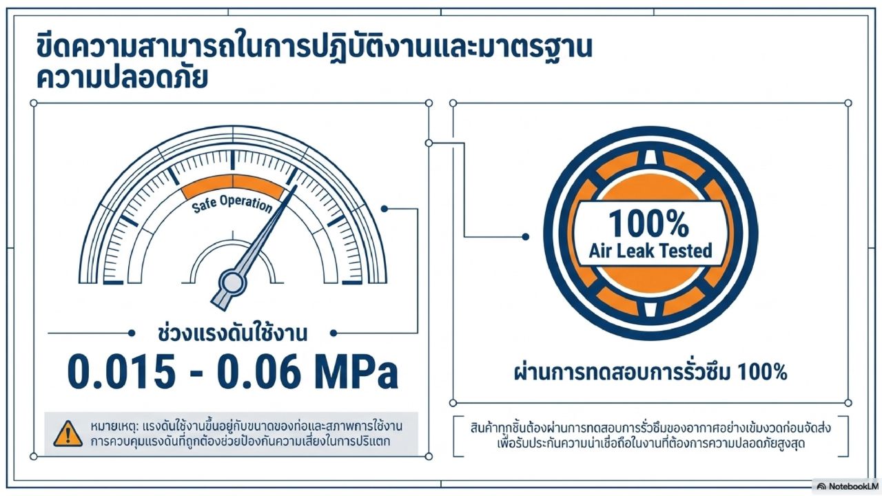 ขีดความสามารถปฏิบัติงานและความปลอดภัย