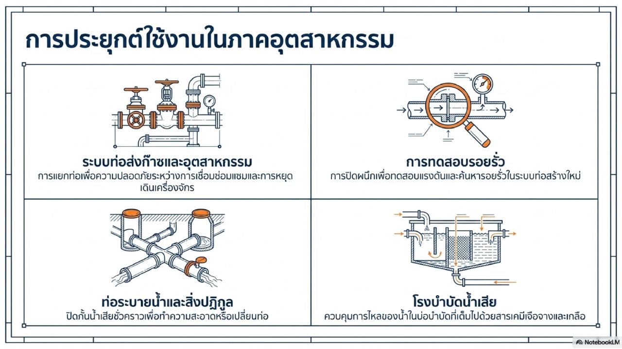 การประยุกต์ใช้งานภาคอุตสาหกรรม
